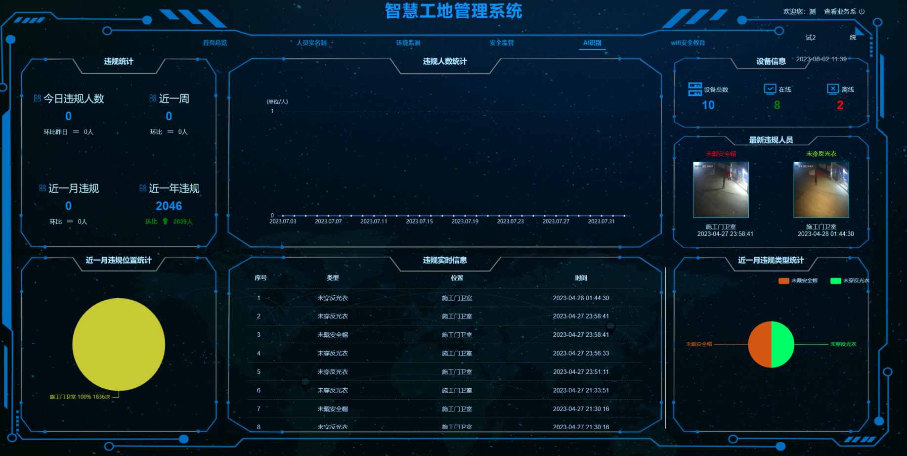 智慧工地人臉識別系統(tǒng)：提升工地安全管理的新利器！