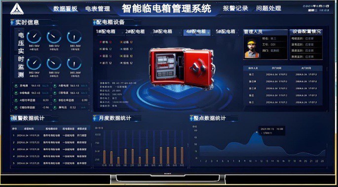 “匠心”智能臨電箱管理系統(tǒng)