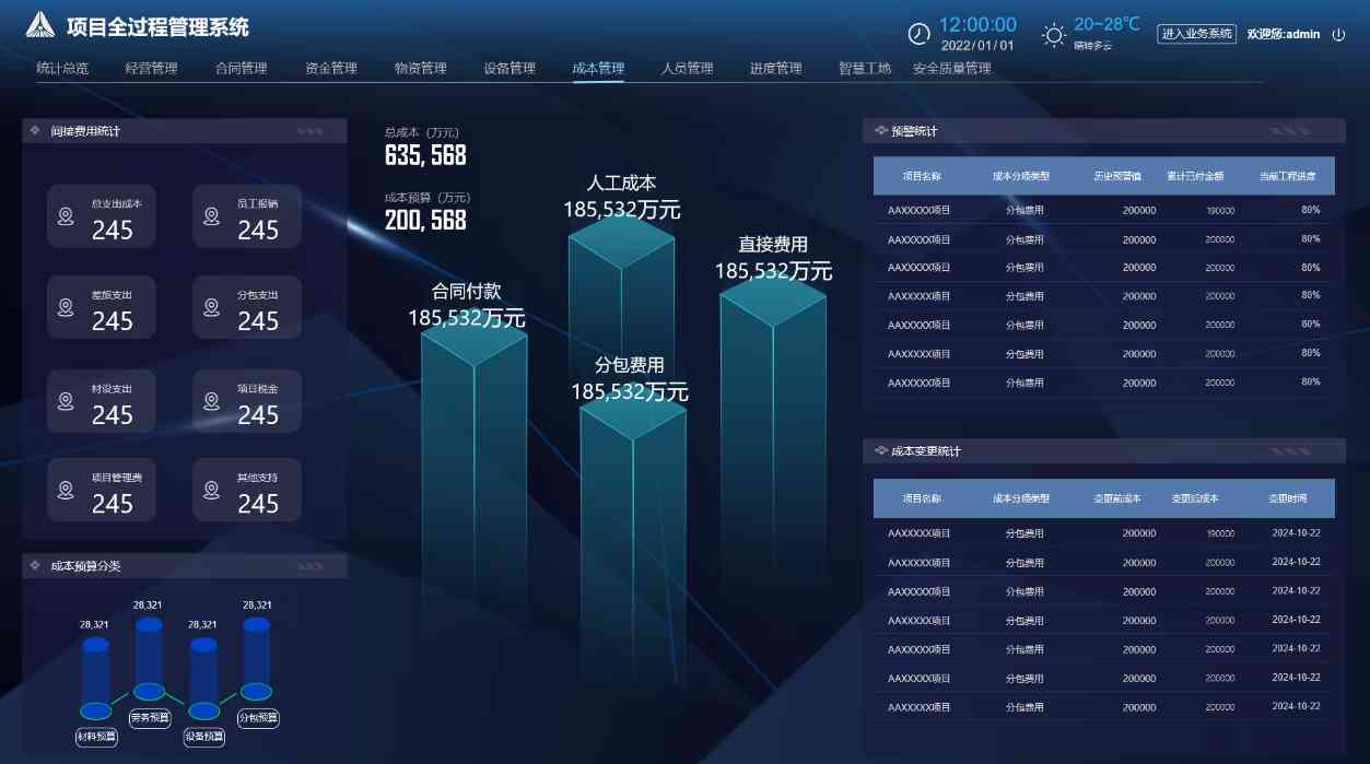 工程項(xiàng)目管理系統(tǒng):優(yōu)化資源配置的利器! 工程項(xiàng)目管理系統(tǒng):優(yōu)化資源配置的利器!