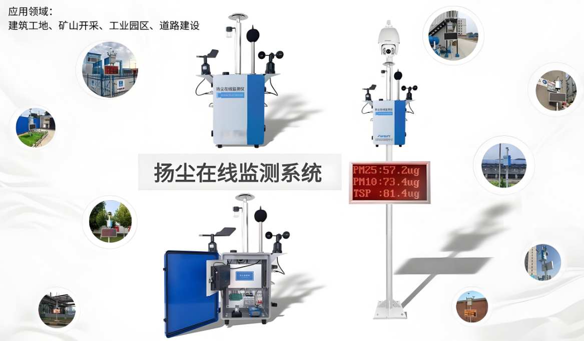 工地施工揚(yáng)塵監(jiān)測(cè)系統(tǒng)主要檢測(cè)哪些數(shù)據(jù)？